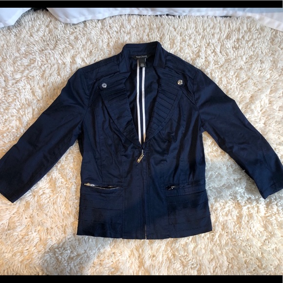 White House Black Market Jackets & Blazers - Navy Blazer - Worn Once White House Black Market Jackets & Blazers - Navy Blazer - Worn Once